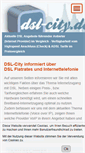 Mobile Screenshot of dsl-city.de